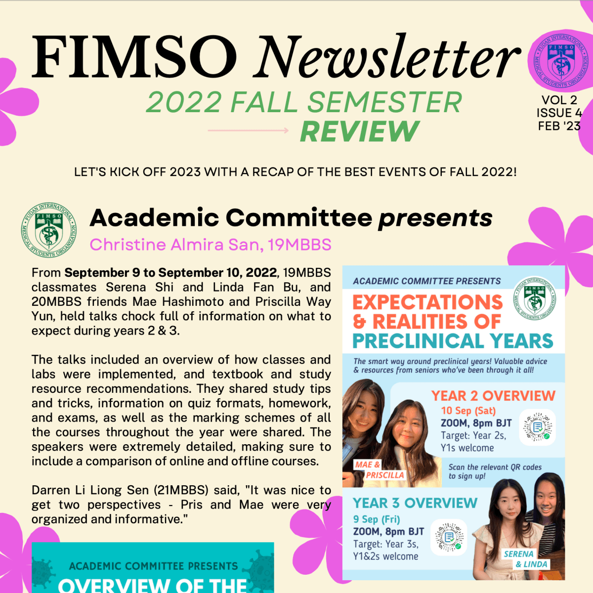 2022 Fall Semester&nbsp;Review