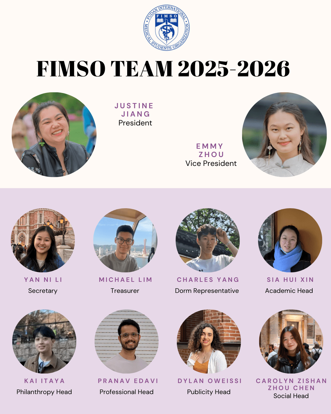 Introducing FIMSO’s 2025-2026&nbsp;Team